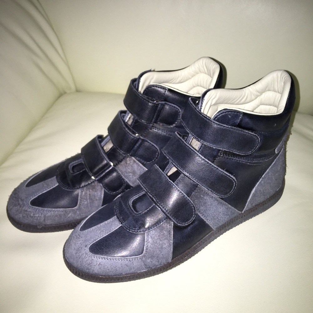 Maison Margiela Men's Triple-Strap High Top